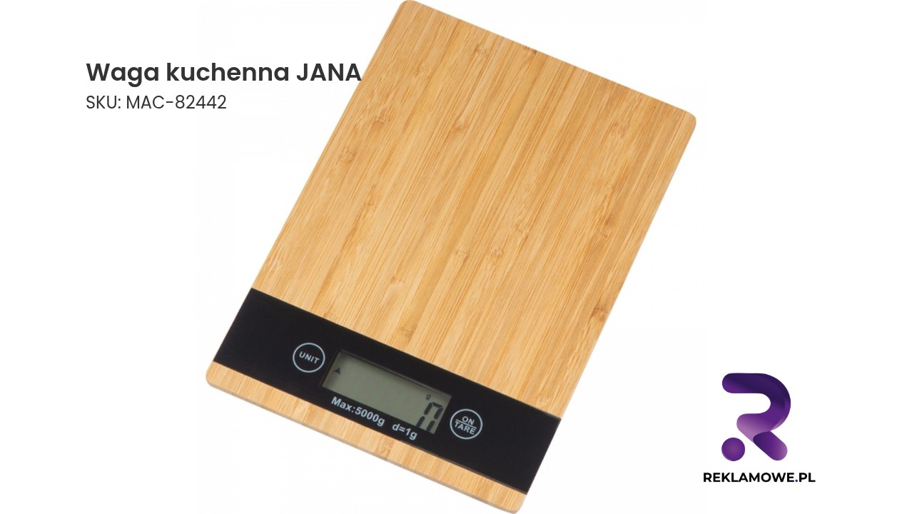 Waga kuchenna JANA Waga kuchenna JANA - precyzyjna waga do kuchni